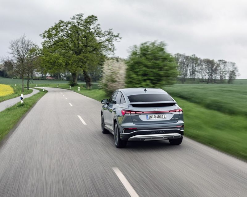 Audi Q4 sportback e-tron 77kWh ev 45 e-tron s edition quattro 210kW aut