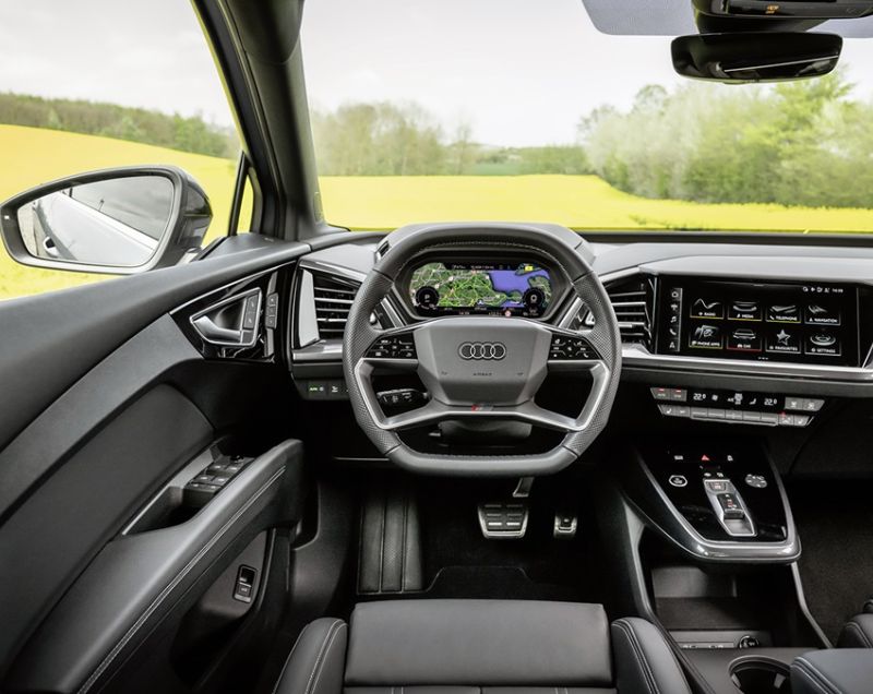 Audi Q4 sportback e-tron 77kWh ev 45 e-tron s edition quattro 210kW aut