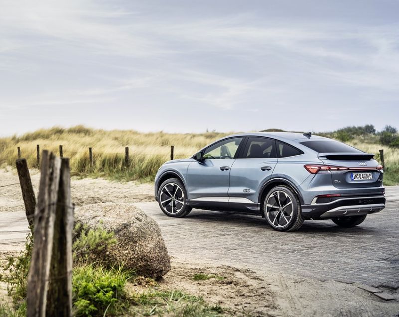 Audi Q4 sportback e-tron 77kWh ev 45 e-tron s edition quattro 210kW aut