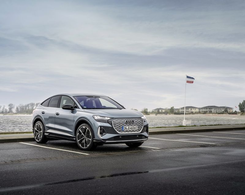 Audi Q4 sportback e-tron 77kWh ev 45 e-tron s edition quattro 210kW aut