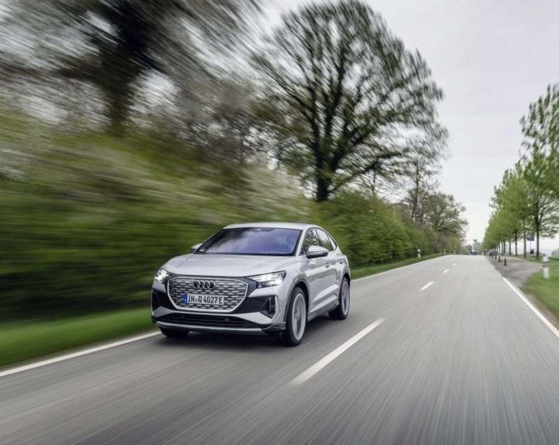 Audi Q4 sportback e-tron 77kWh ev 45 e-tron s edition quattro 210kW aut