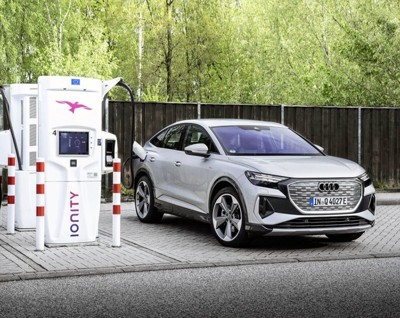 Audi Q4 sportback e-tron 77kWh ev 45 e-tron edition quattro 210kW aut