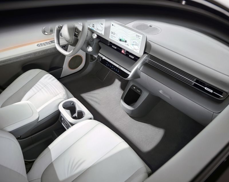 Hyundai IONIQ 5 77.4kWh Lounge, Phantom Black - SNEL RIJDEN!
