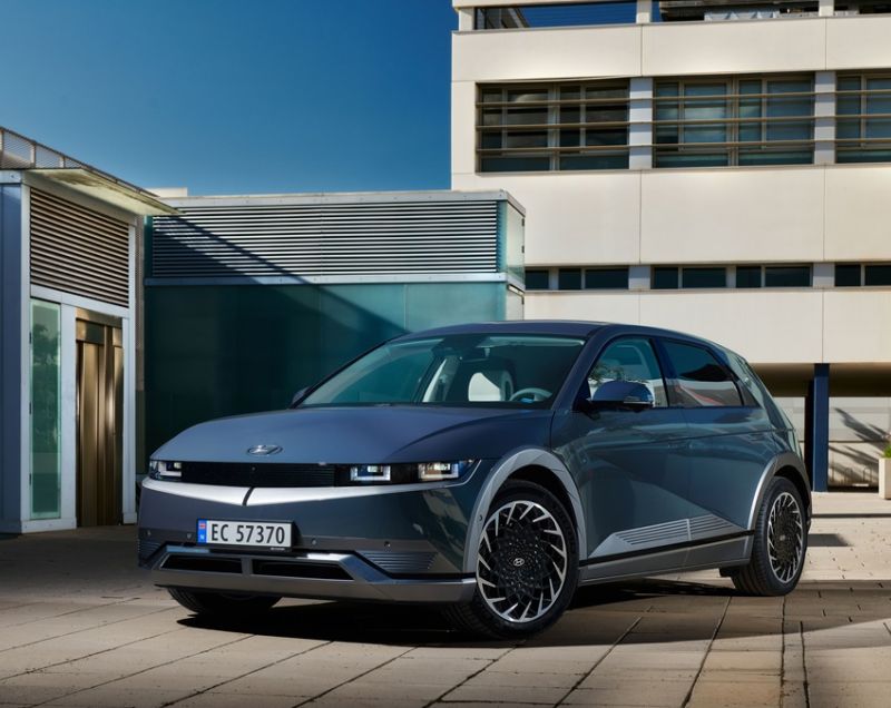 Hyundai IONIQ 5 77.4kWh Lounge, Phantom Black - SNEL RIJDEN!