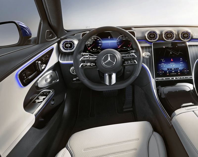 Mercedes-Benz C-klasse 180 mhev business solution luxury 140kW 9g-tronic aut Mercedes-Benz C-klasse 180 mhev business solution luxury 140kW 9g-tronic aut