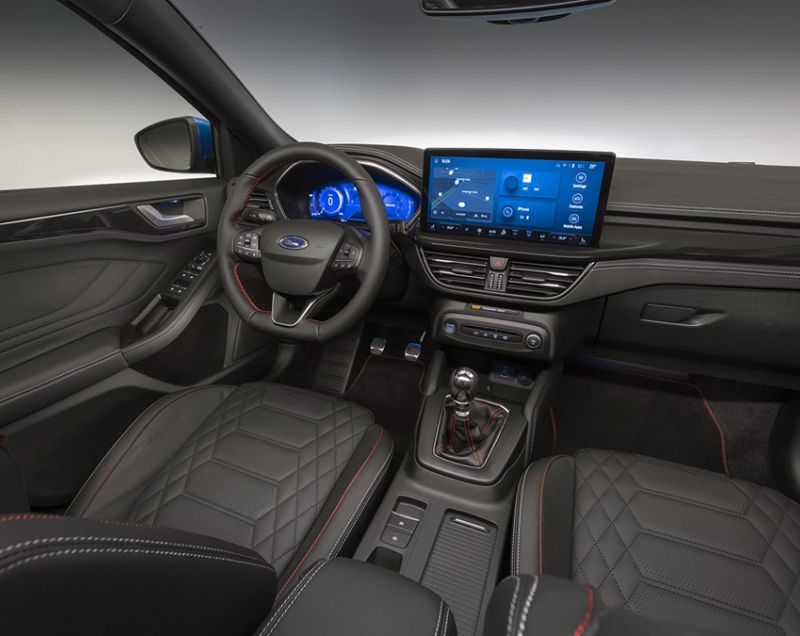 Ford Focus 1.0 EcoBoost 125 PK ST-Line Style, Desert Island Blue + WINTER/PARKING PACK