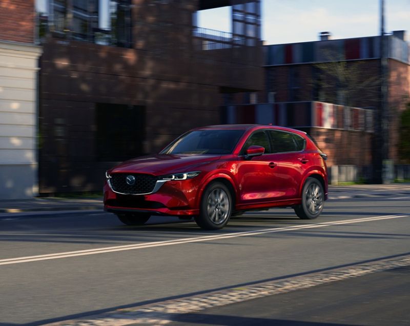 Mazda CX-5 2.0 M Hybrid Exclusive-Line, Deep Crystal Blue + BLACK COMFORT PACK