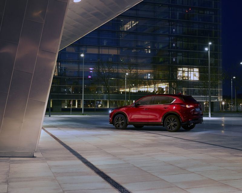 Mazda CX-5 2.0 M Hybrid Exclusive-Line, Deep Crystal Blue + BLACK COMFORT PACK