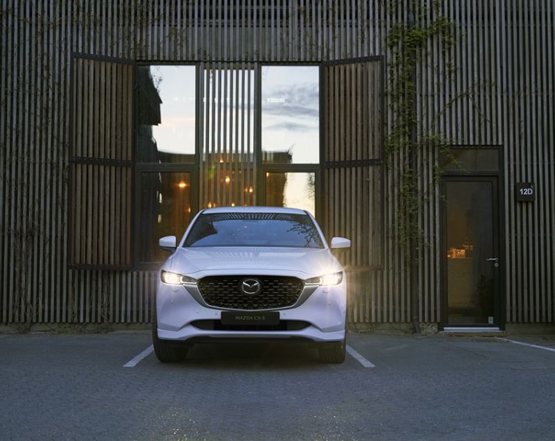 Mazda CX-5 2.0 M Hybrid Exclusive-Line, Deep Crystal Blue + BLACK COMFORT PACK