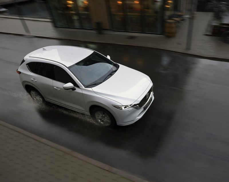Mazda CX-5 2.0 M Hybrid Exclusive-Line, Deep Crystal Blue + BLACK COMFORT PACK
