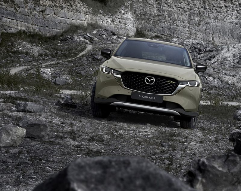 Mazda CX-5 2.0 M Hybrid Exclusive-Line, Deep Crystal Blue + BLACK COMFORT PACK