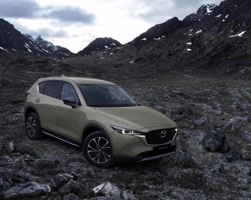 Mazda CX-5 2.0 M Hybrid Exclusive-Line, Deep Crystal Blue + BLACK COMFORT PACK