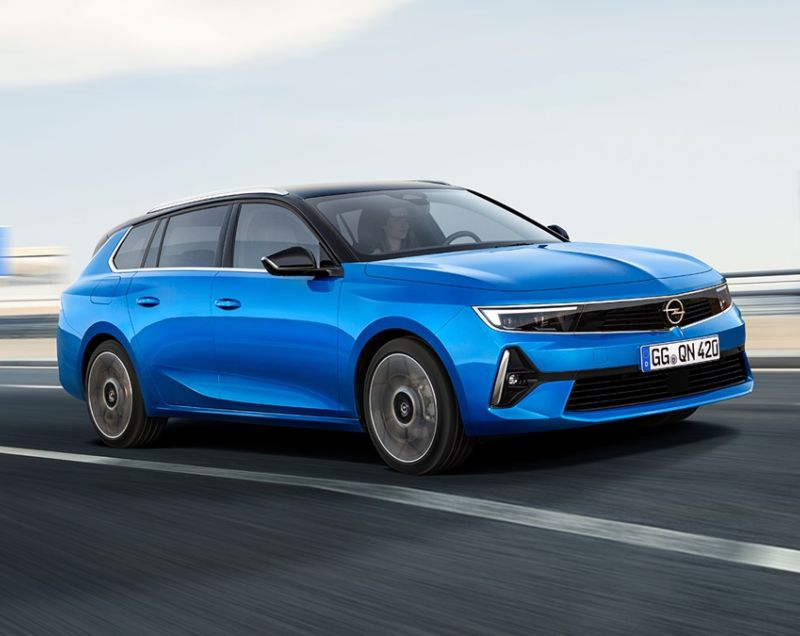 Opel Astra Sports Tourer 1.2t 130 PK Level 4 automaat, Cobalt Blue + ULTIMATE PAKKET