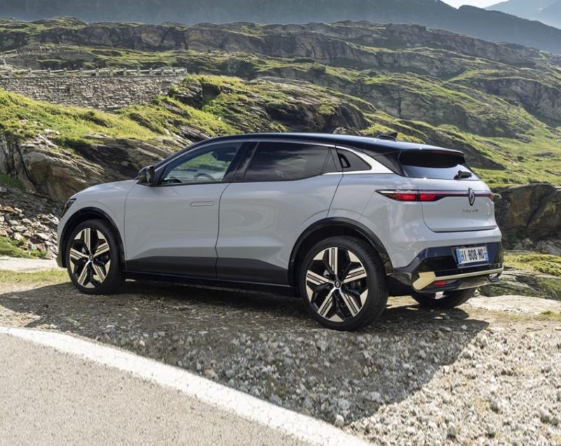 Renault Megane E-Tech 60kWh Optimum Charge Techno, Gris Schiste/Noir Etoile + WARMTEPOMP / PACK ADVANCED DRIVE ASSIST