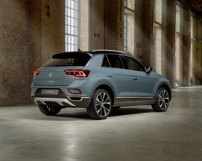 Volkswagen T-Roc 1.5tsi 150 PK Style automaat, Indium Grey + MULTIMEDIA PAKKET | 18 INCH VELGEN