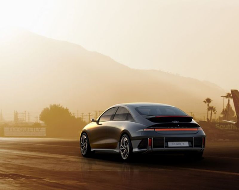 Hyundai IONIQ 6 77.4kWh Connect, Nocturne Grey - INCL WARMTEPOMP