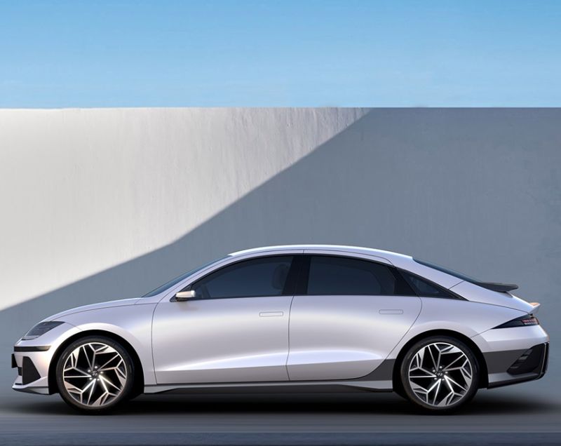 Hyundai IONIQ 6 77.4kWh Connect, Nocturne Grey - INCL WARMTEPOMP