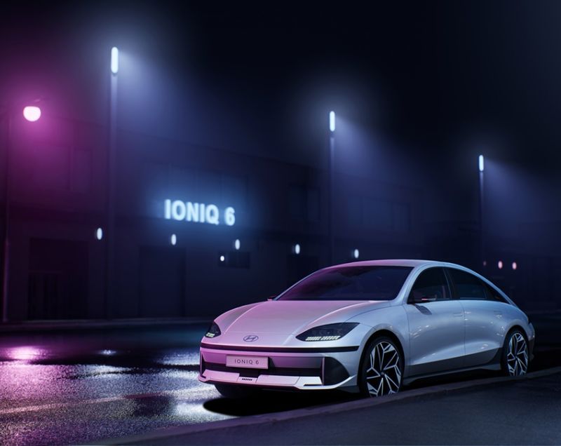 Hyundai IONIQ 6 77.4kWh Connect, Nocturne Grey - INCL WARMTEPOMP