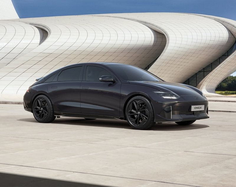 Hyundai IONIQ 6 77.4kWh Connect, Nocturne Grey - INCL WARMTEPOMP