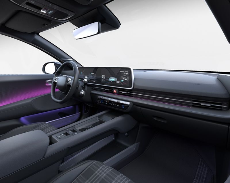 Hyundai IONIQ 6 77.4kWh Style, Curated Silver + WARMTEPOMP