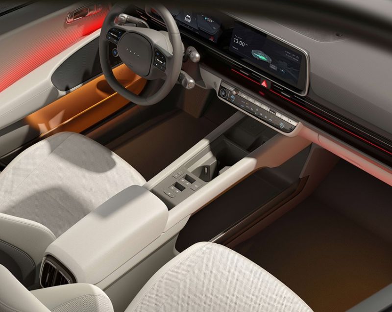 Hyundai IONIQ 6 77.4kWh Style, Curated Silver + WARMTEPOMP