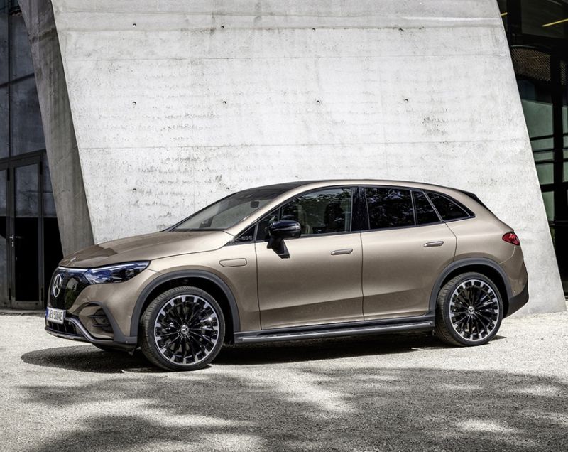 Mercedes-Benz EQE SUV 90.6kWh 350+ Business Line, Velvetbruin + TREKHAAK