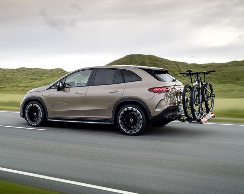 Mercedes-Benz EQE SUV 90.6kWh 350+ Business Line, Velvetbruin + TREKHAAK