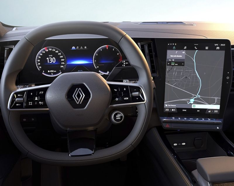 Renault Austral* 1.2 Mild Hybrid Advanced 130 Techno, Bleu Iron