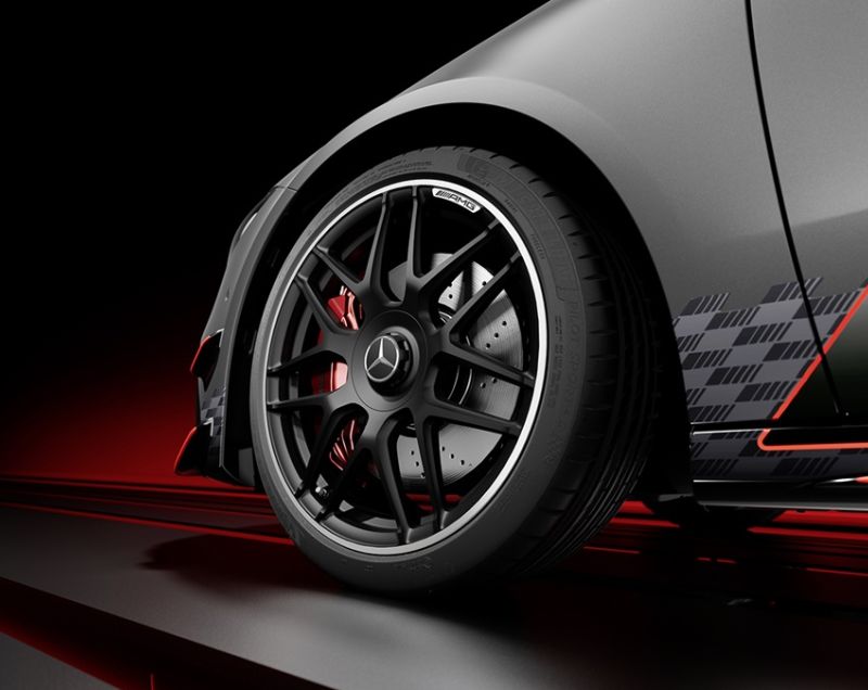 Mercedes-Benz CLA Shooting Brake 250e Business Solution AMG Line Plus, Kosmoszwart + 19 INCH VELGEN