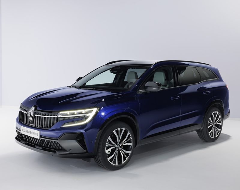 Renault Espace* 1.2 full hybrid E-Tech 200 esprit Alpine 7-zits, Noir Etoile Renault Espace* 1.2 full hybrid E-Tech 200 esprit Alpine 7-zits, Noir Etoile