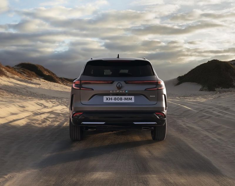 Renault Espace* 1.2 full hybrid E-Tech 200 esprit Alpine 5-zits, Gris Schiste