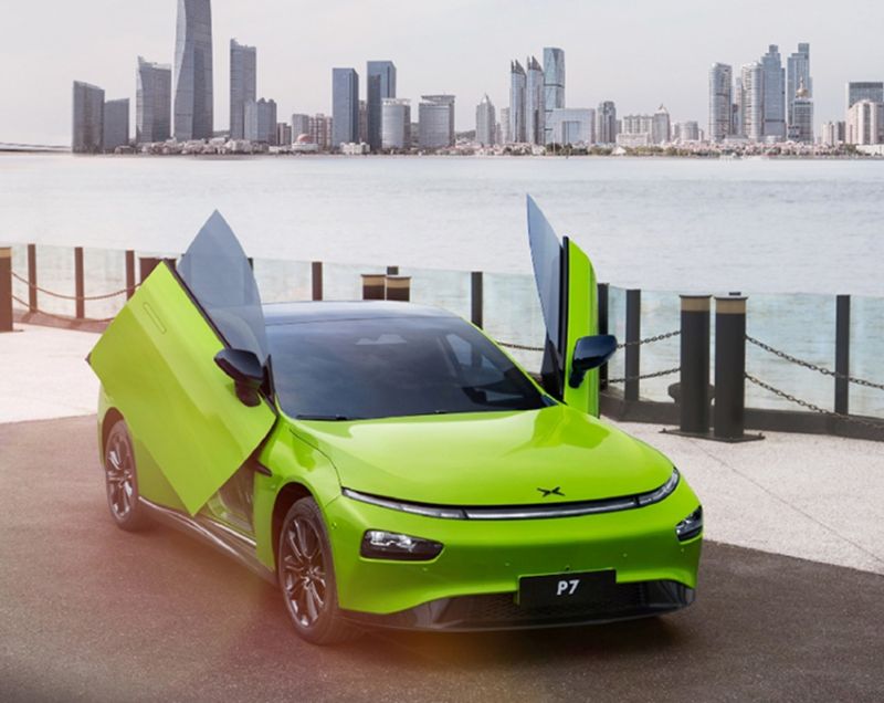 Xpeng P7 86.2kWh ev performance 348kW awd aut