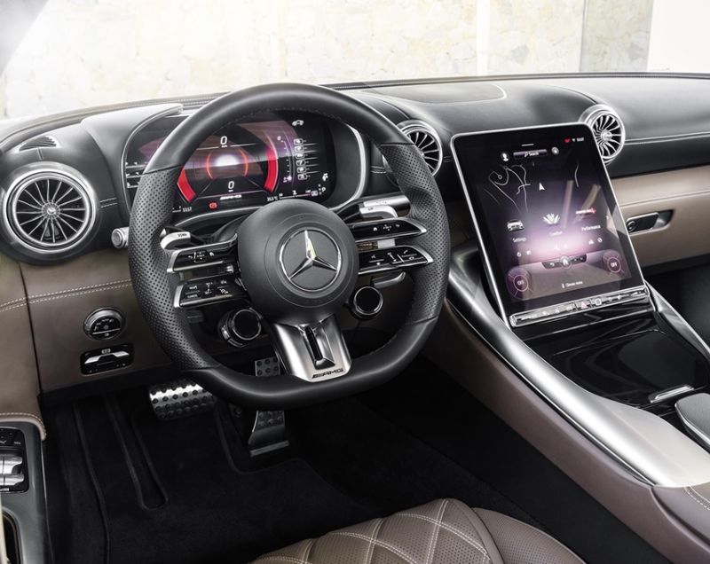 Mercedes-Benz AMG-SL 43 mhev night edition 310kW speedshift mct 9g aut Mercedes-Benz AMG-SL 43 mhev night edition 310kW speedshift mct 9g aut