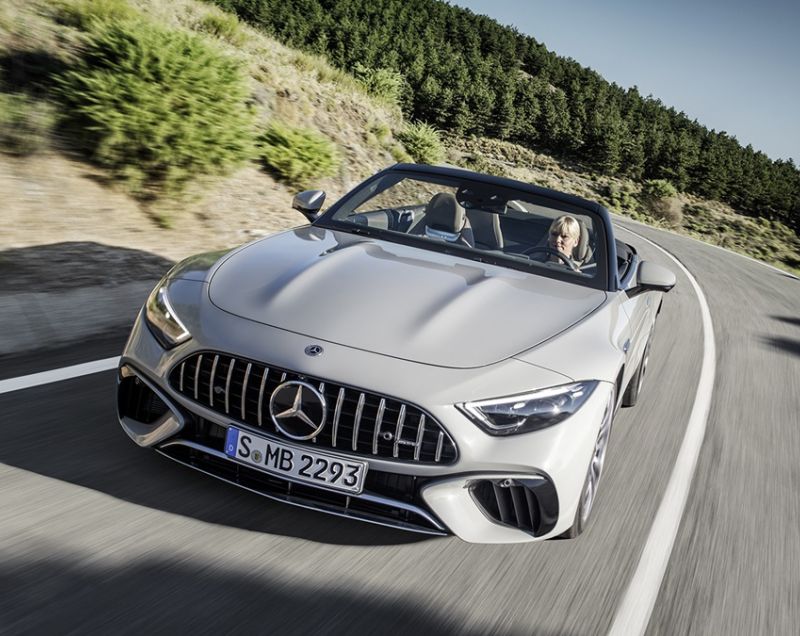Mercedes-Benz AMG-SL 43 mhev night edition 310kW speedshift mct 9g aut Mercedes-Benz AMG-SL 43 mhev night edition 310kW speedshift mct 9g aut