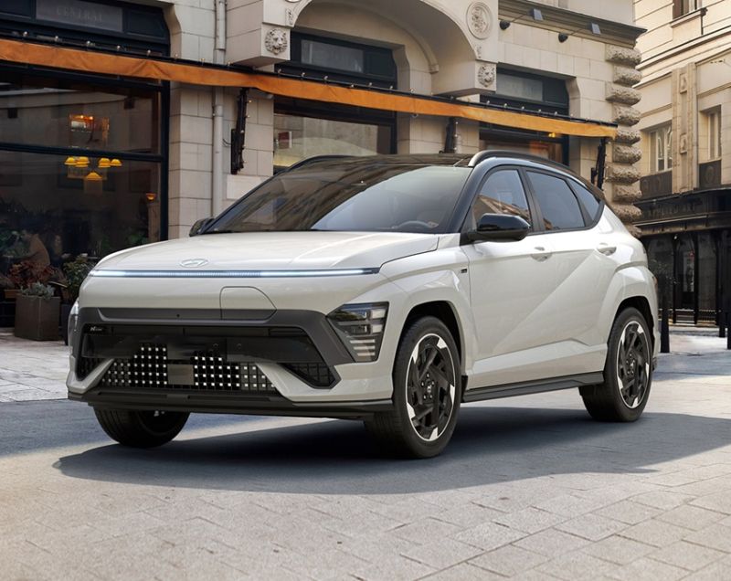 Hyundai KONA Electric 65.4kWh Comfort Smart, Abyss Black Pearl + WARMTEPOMP