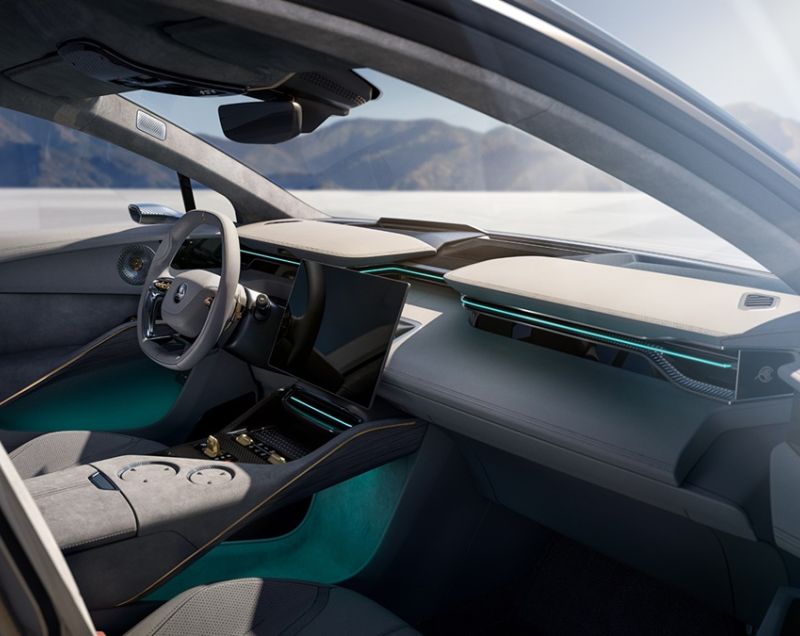 Lotus Eletre 112kWh 4WD, Stellar Zwart + PARKEERPAKKET/INTELLIGENT GLAZEN DAK