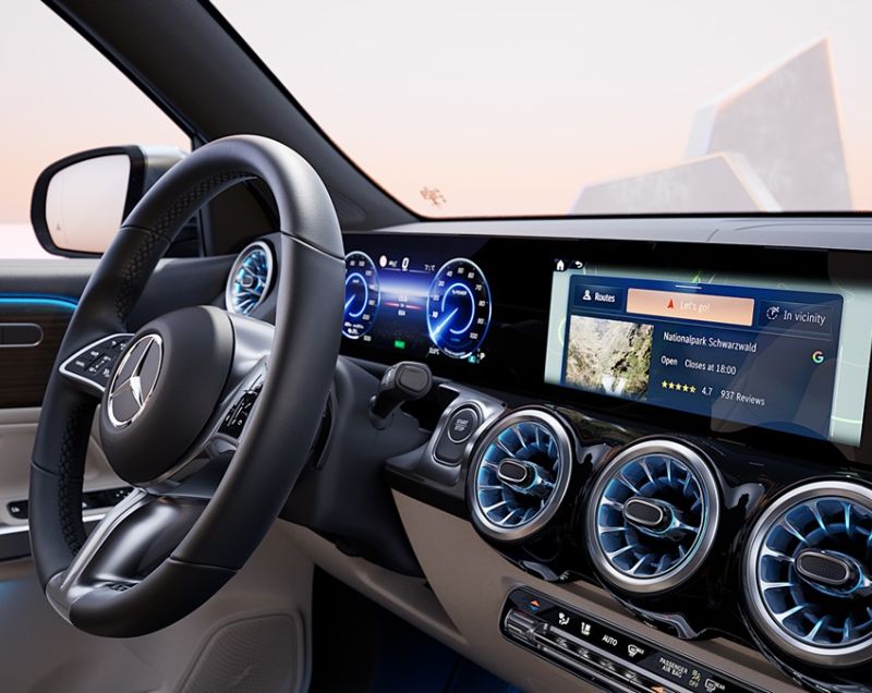 Mercedes-Benz EQB 70.5kWh 250+ Business Solution AMG, Berggrijs + DERDE ZITRIJ