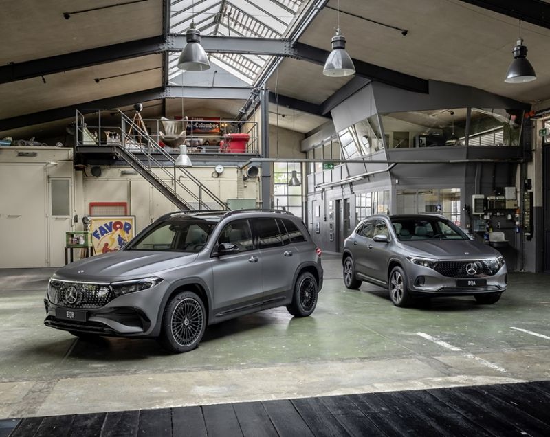 Mercedes-Benz EQB 70.5kWh 250+ Business Solution AMG, Berggrijs + DERDE ZITRIJ
