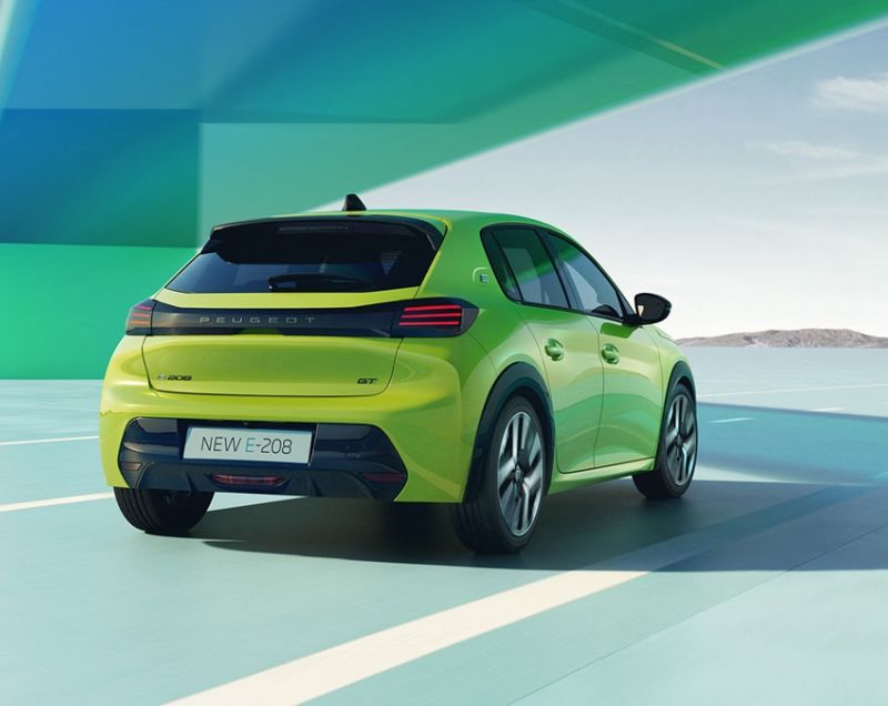 Peugeot 208 50kWh ev business 100kW aut