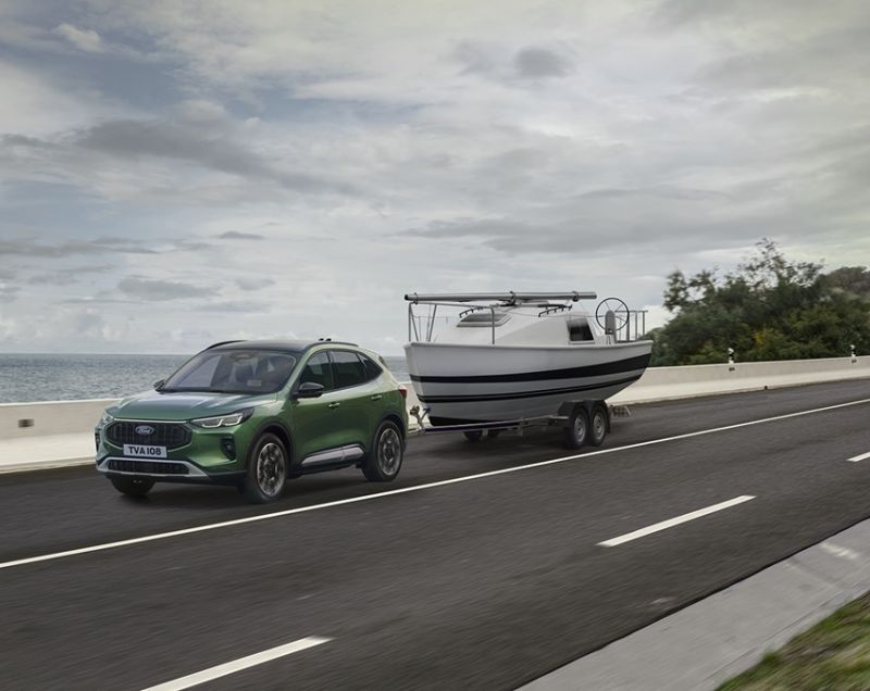 Ford Kuga 2.5 PHEV Sound Edition, Solar Silver + 20 INCH VELGEN | PANORAMADAK