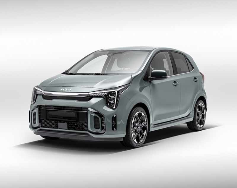 Kia Picanto 1.0dpi DynamicLine, Aurora Black Pearl - SNEL LEVERBAAR!