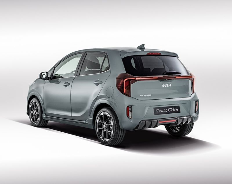 Kia Picanto 1.0dpi DynamicLine, Aurora Black Pearl - SNEL LEVERBAAR!