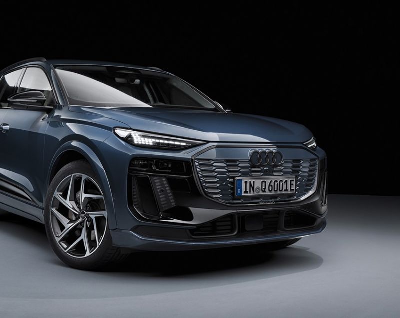 Audi Q6 e-tron 100kWh Performance Advanced edition, Mythoszwart + TECH PLUS / EXTERIEURPAKKET ZWART