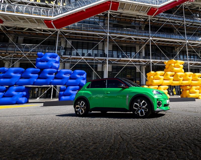 Renault 5 E-Tech 52kWh comfort range Techno, Blanc Nacré + PACK WINTER