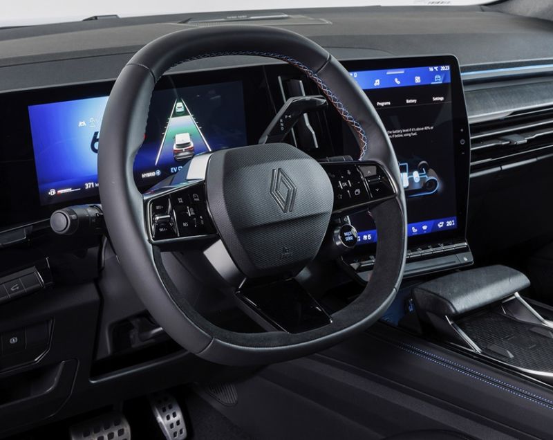 Renault Rafale 1.2 Full Hybrid 200 Esprit Alpine, Bleu Sommet/Noir Etoile + PACK PRIVILEGE / HEAD-UP DISPLAY