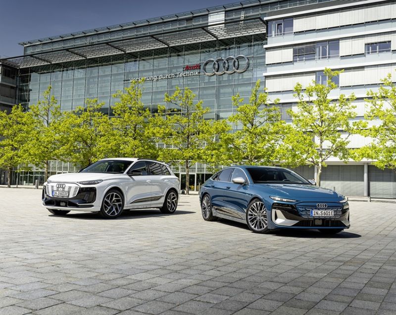 Audi A6 avant e-tron 100kWh ev s6 370kW aut