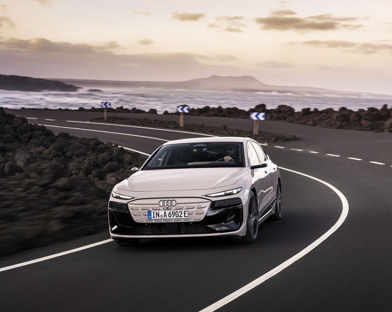 Audi A6 sportback e-tron 100kWh ev s6 370kW aut