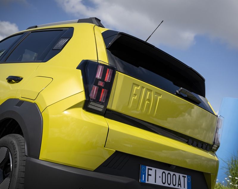 Fiat Grande Panda 44kWh ev la prima 3 fase 83kW aut