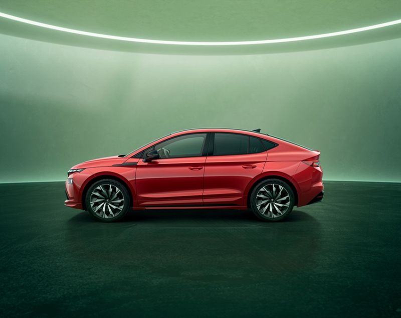 Skoda Enyaq coupe 77kWh ev 85 sportline 210kW aut