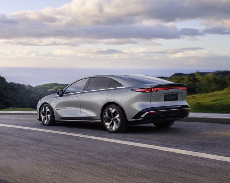 Mazda 6e 80kWh ev takumi long range 180kW aut